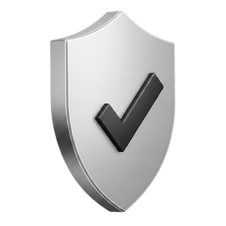 Icono de marca de verificación 3D en la página Cómo funciona de Nítido Plazombre